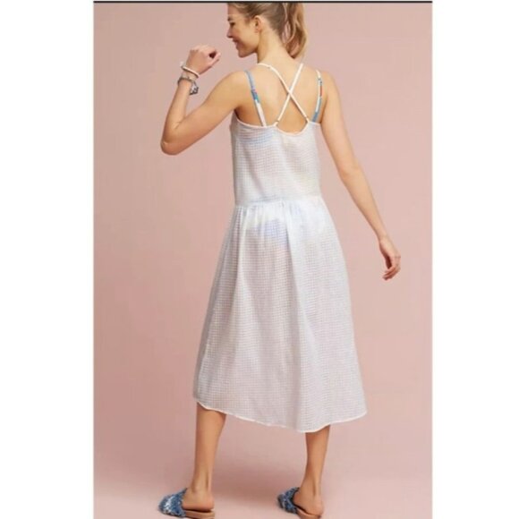 Anthropologie Mara Hoffman Drop Waist Cover Up Size M - Picture 14 of 14